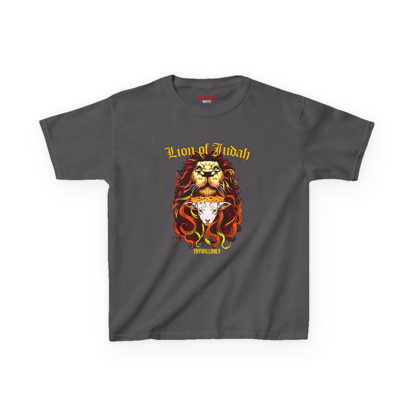 Revelation 5:5 Kids T-Shirt – The Lion of Judah