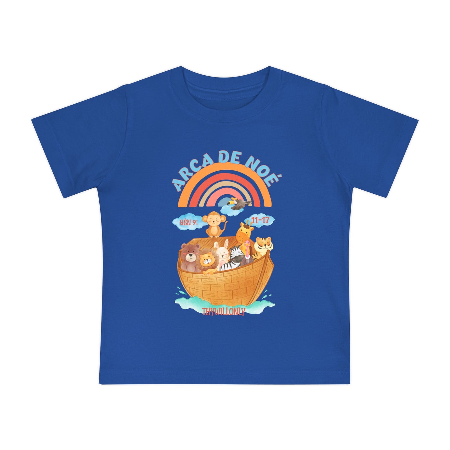 Genesis 9:13 - Camiseta para Bebé Arca de Noé – El Pacto de Dios Recordado