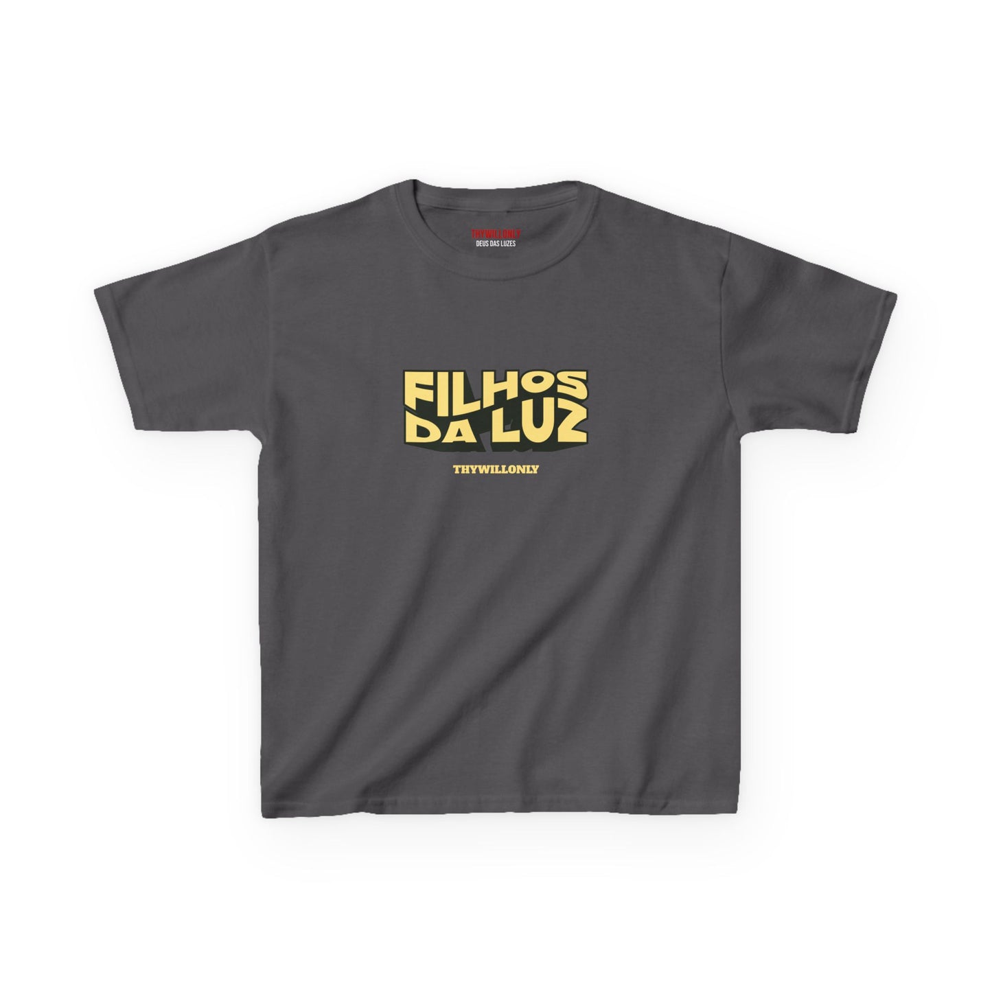 Camiseta Infantil Salmo 27:1 – O Senhor é a Minha Luz