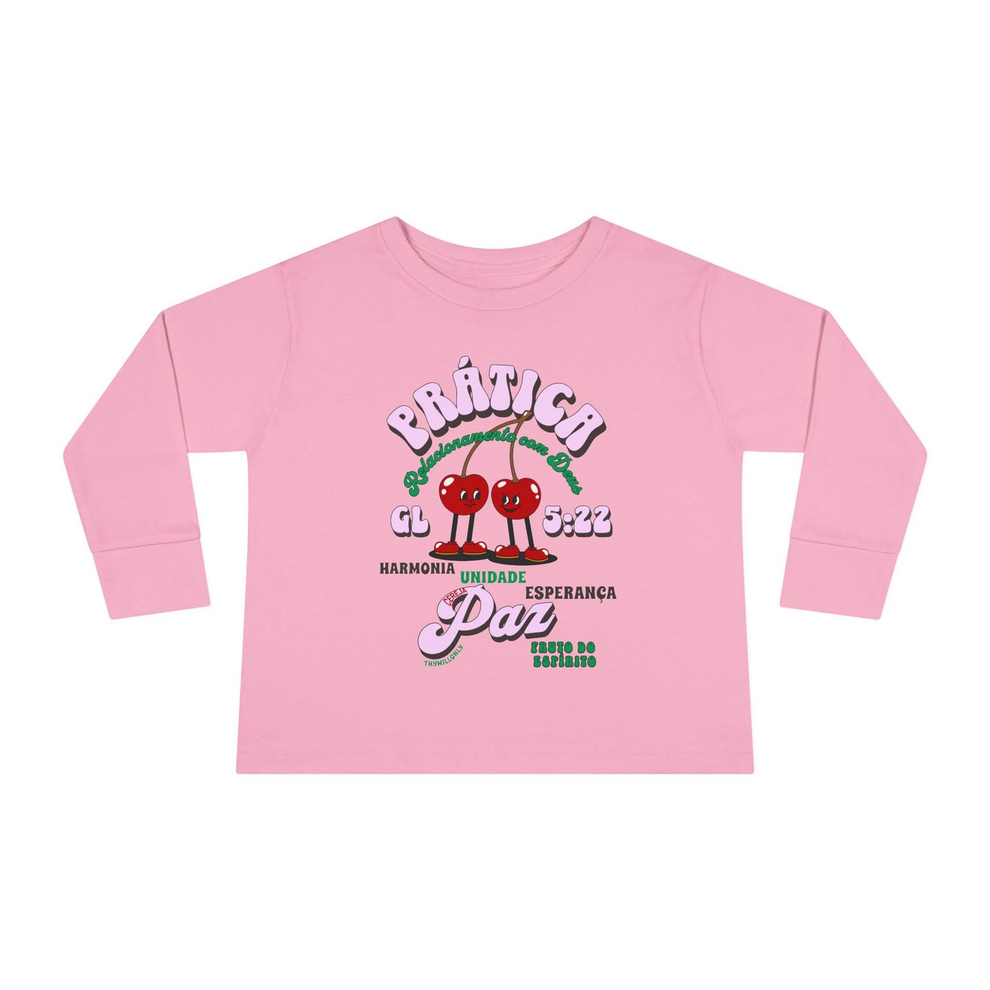 Gálatas 5:22 Camiseta Infantil: Paz – Fruto do Espírito