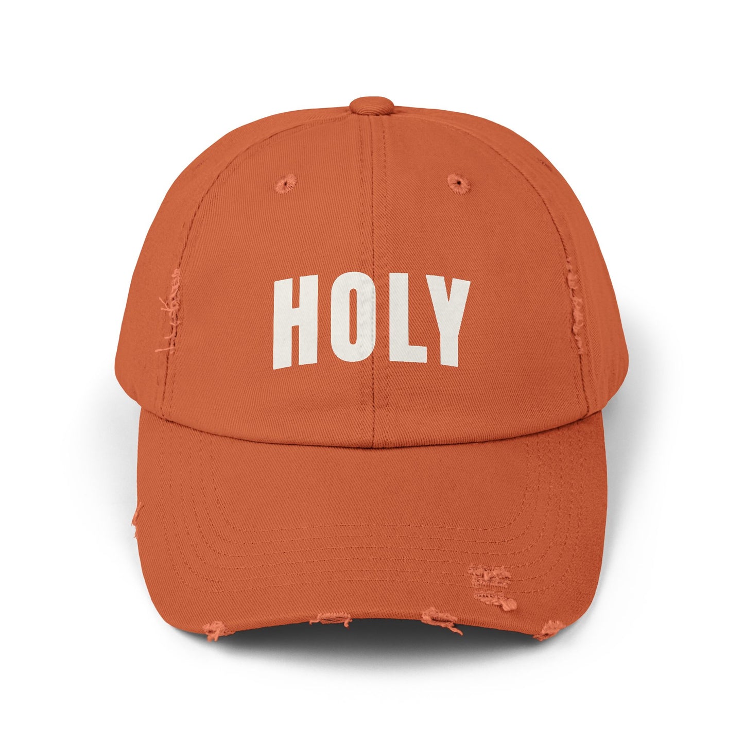 HOLY Distressed Cap – Set Apart in Him
