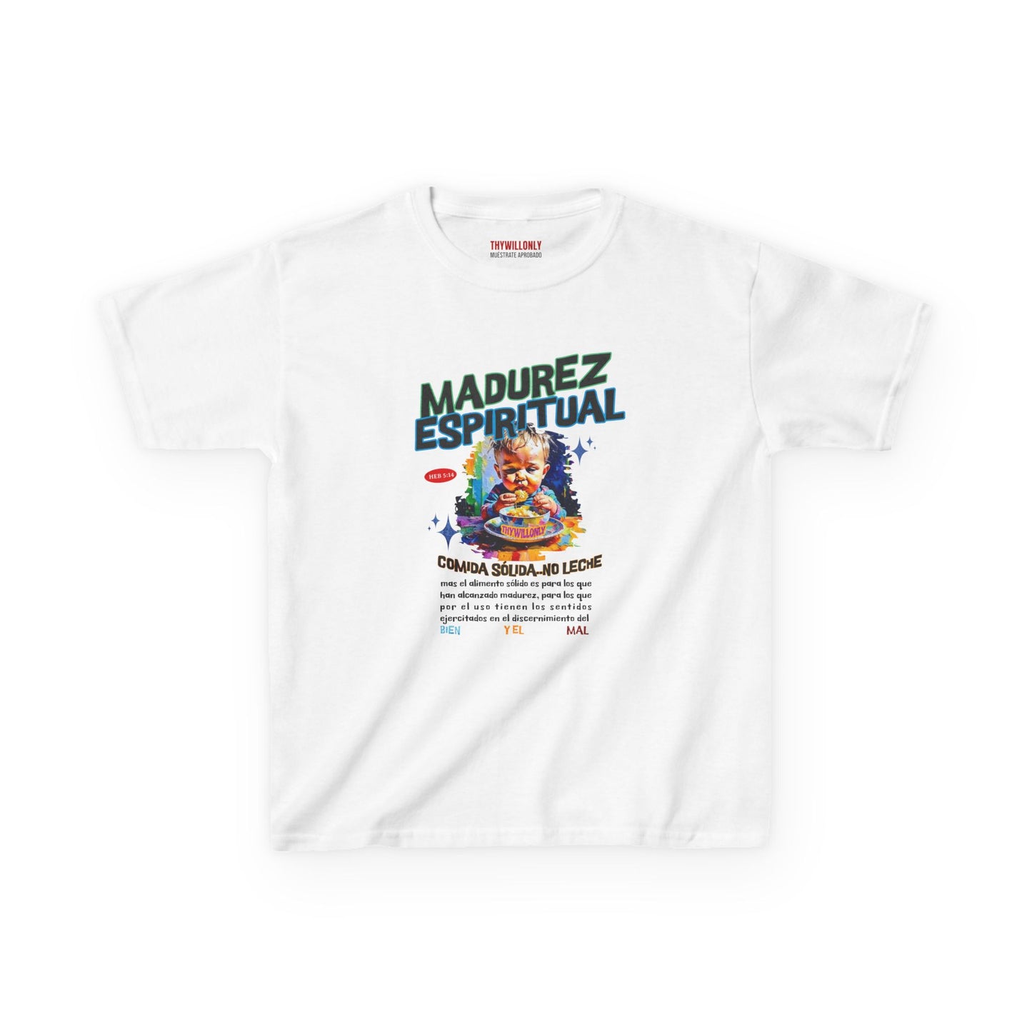 Hebreos 5:14 Camiseta Juvenil: Madurez Espiritual