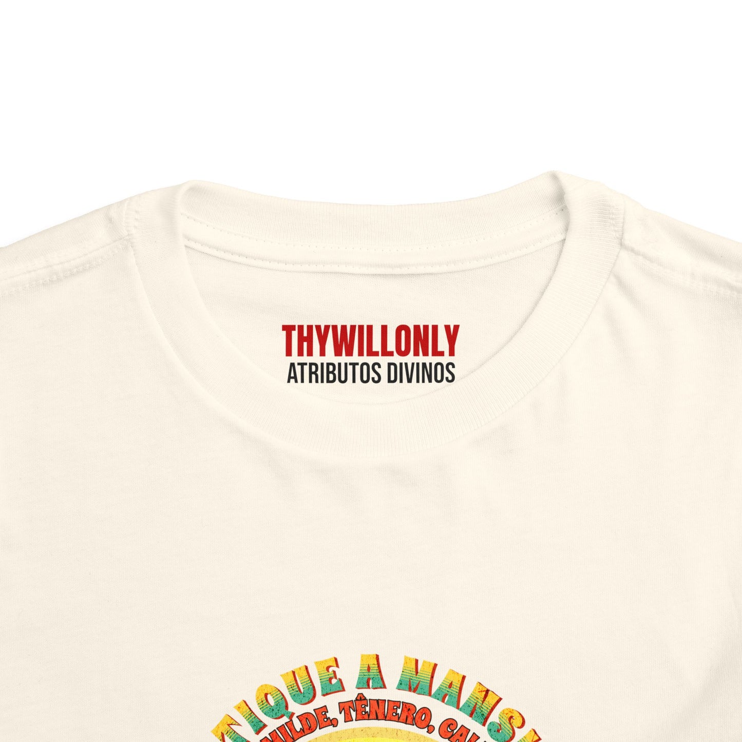 Gálatas 5:23 Camiseta Infantil: Mansidão – Fruto do Espírito