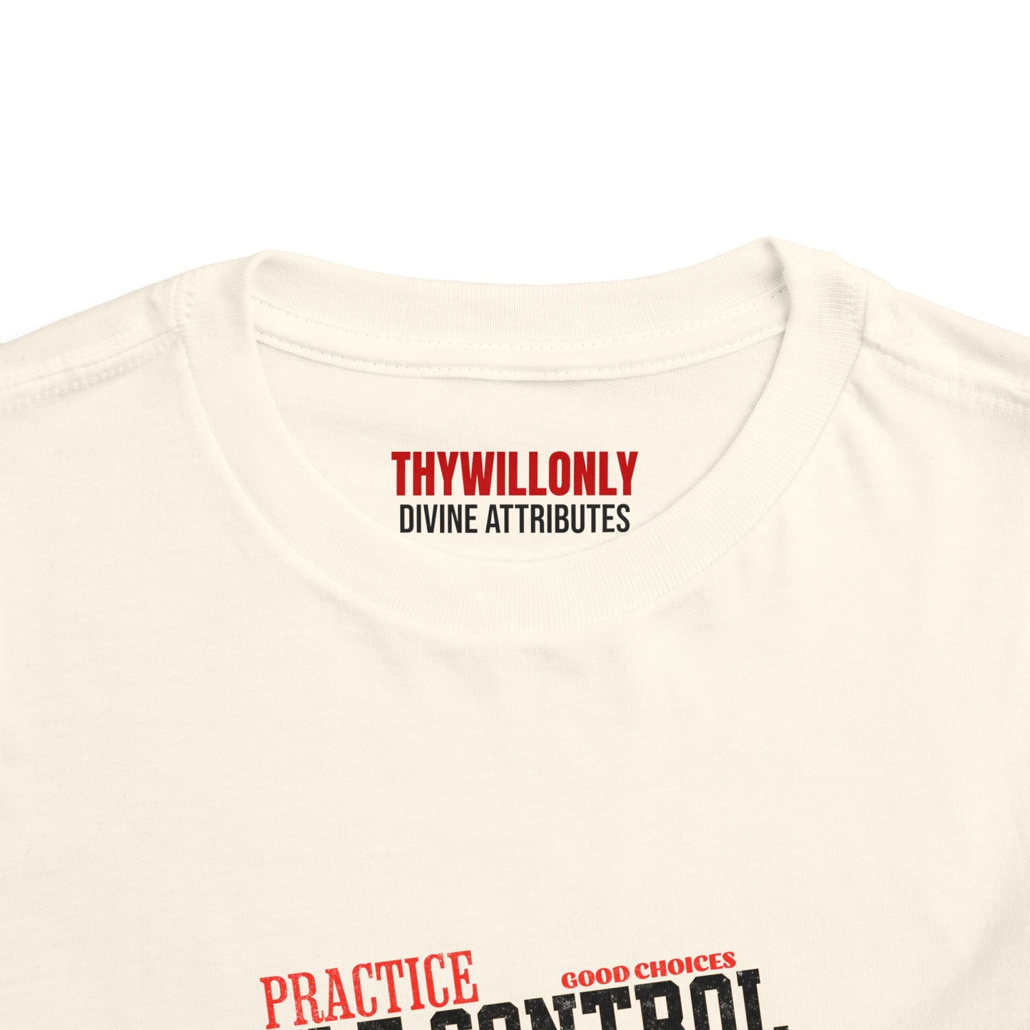 Galatians 5:23 Toddler Tee: Self-Control β Fruit of the Spirit