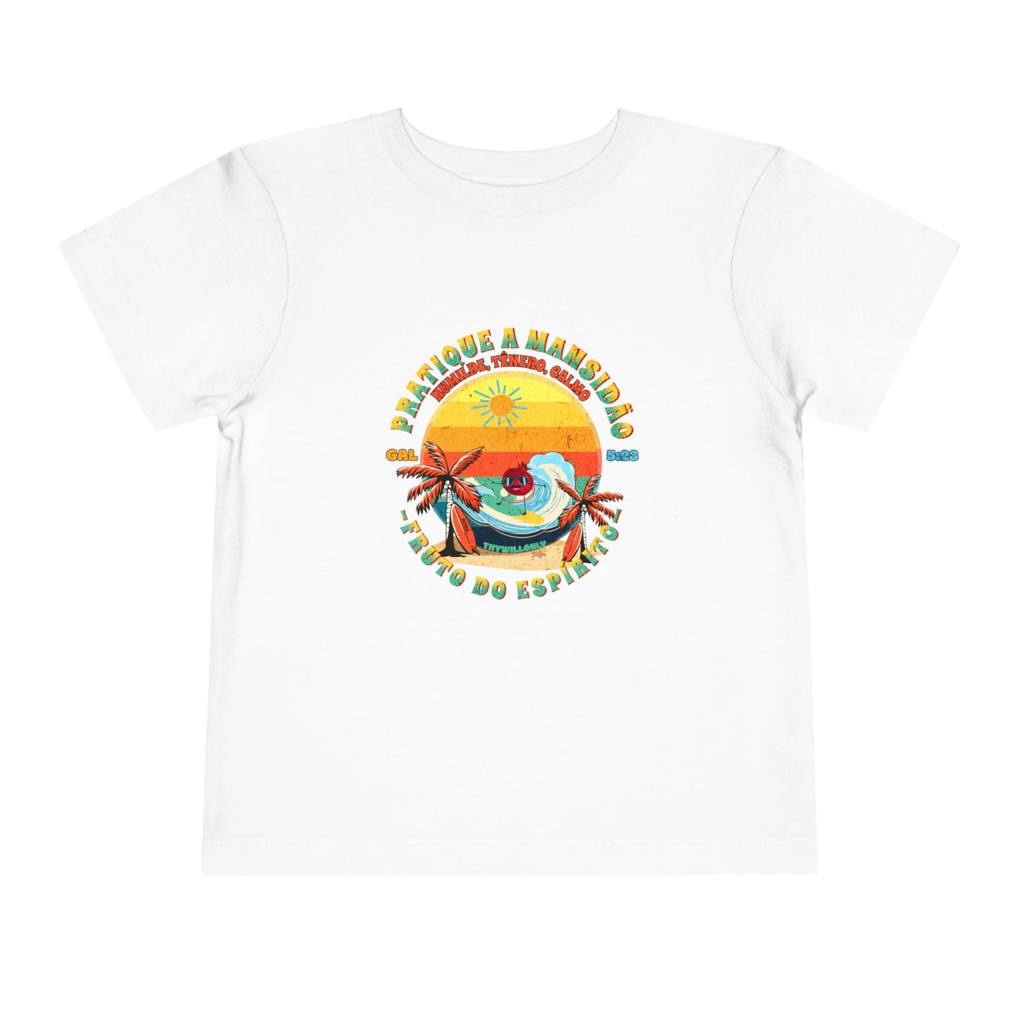 Gálatas 5:23 Camiseta Infantil: Mansidão – Fruto do Espírito