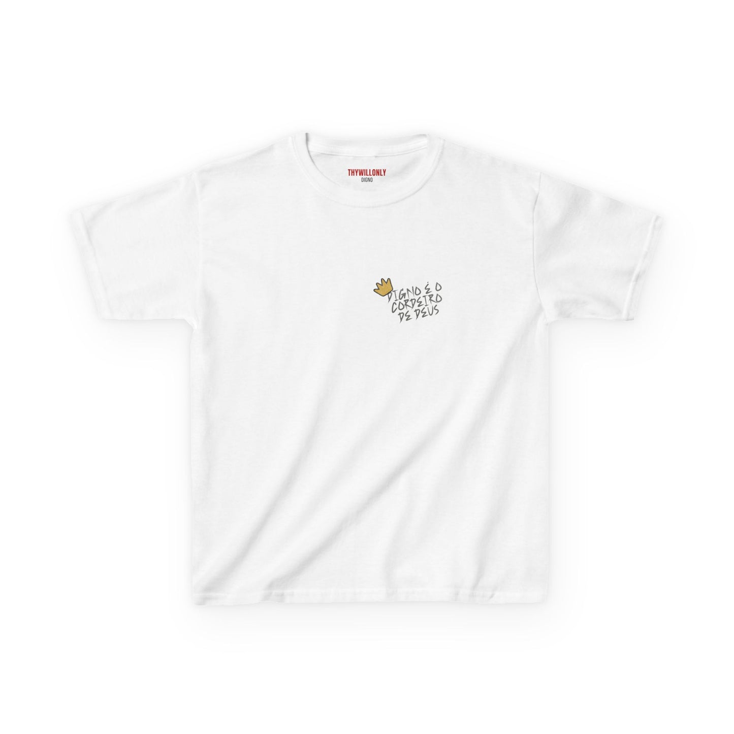 Apocalipse 5:12 Camiseta Jovenes – Digno é o Cordeiro