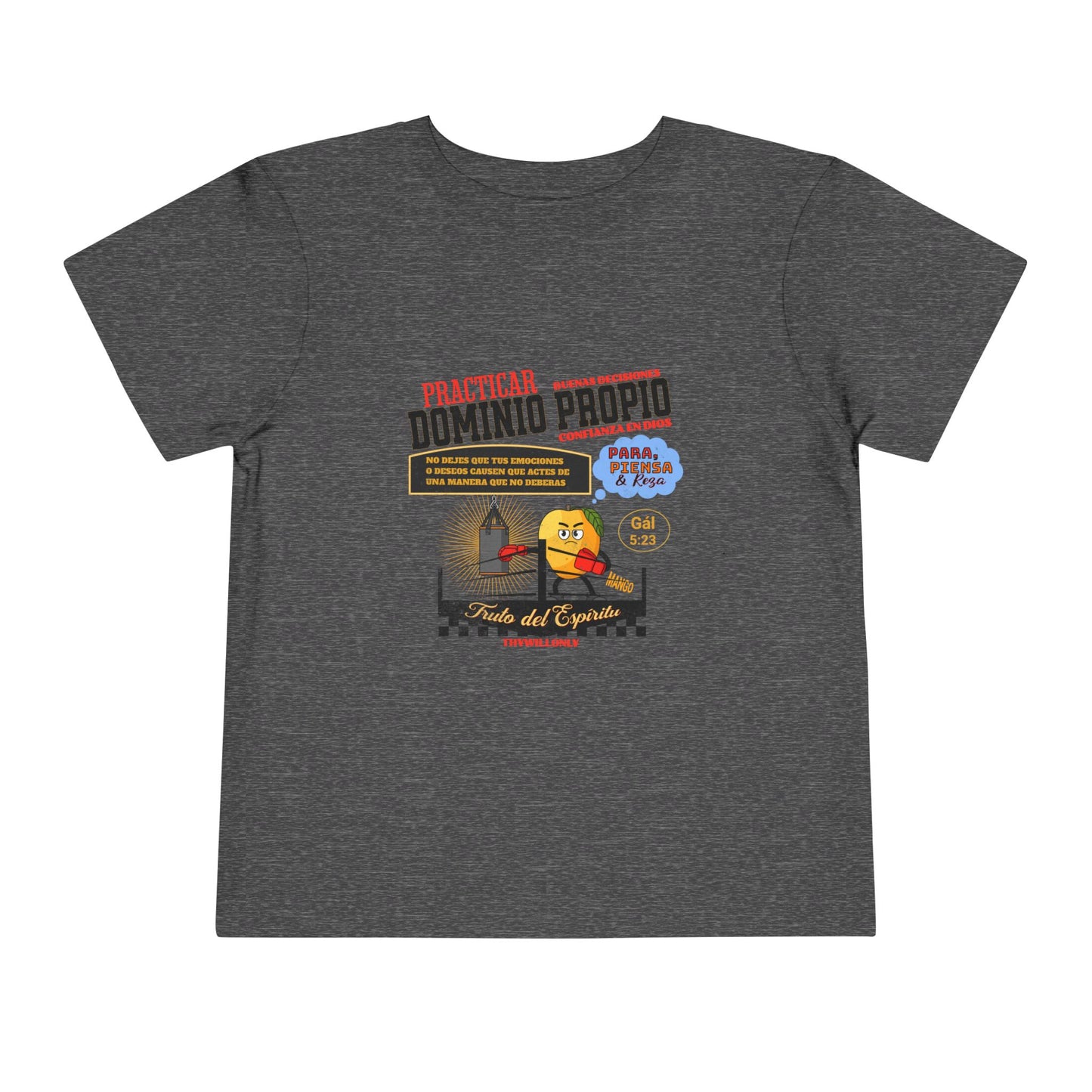 Gálatas 5:23 - Camiseta para Niños: Dominio Propio – Fruto del Espíritu