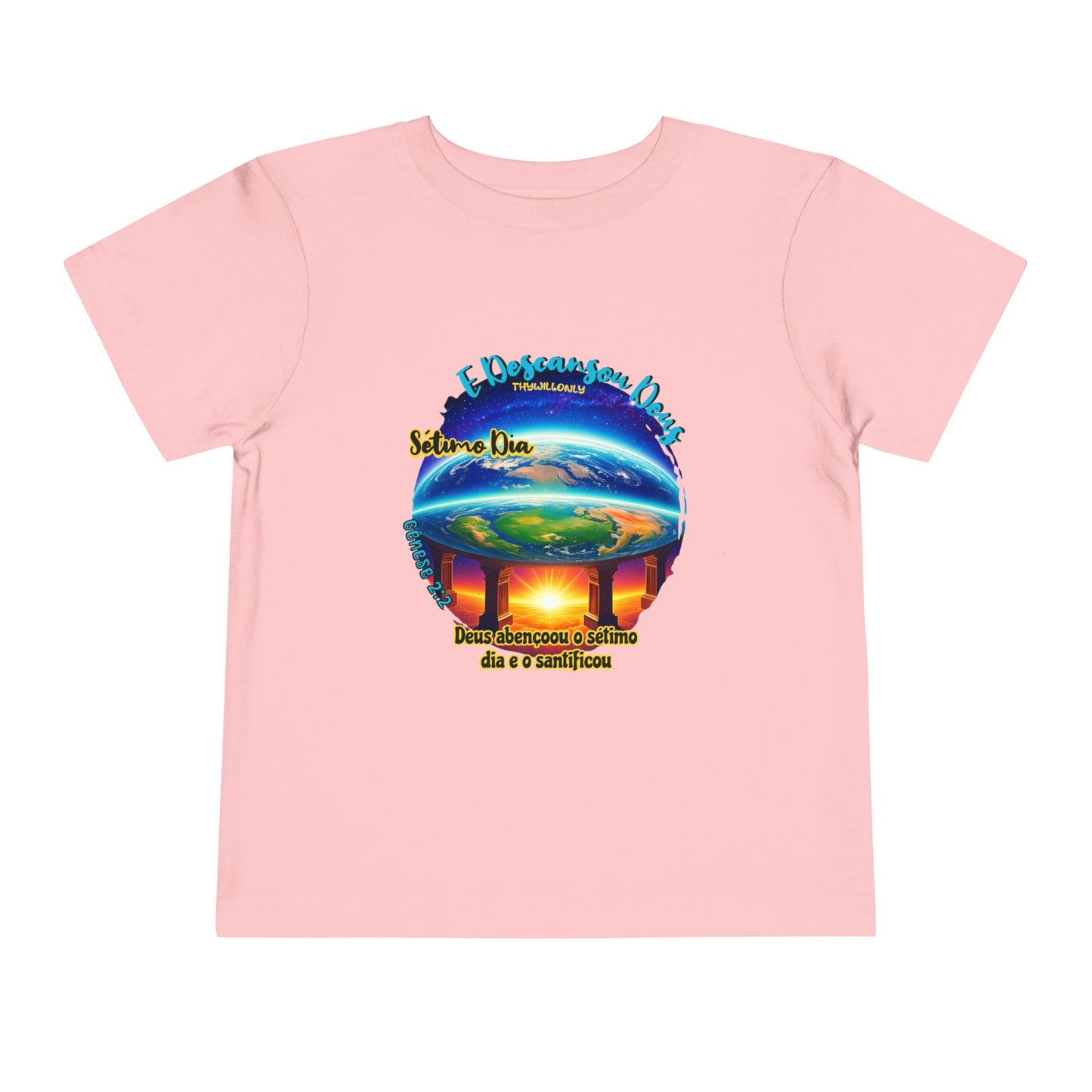 Camiseta Infantil – Dia 7 da Criação: Deus Descansou