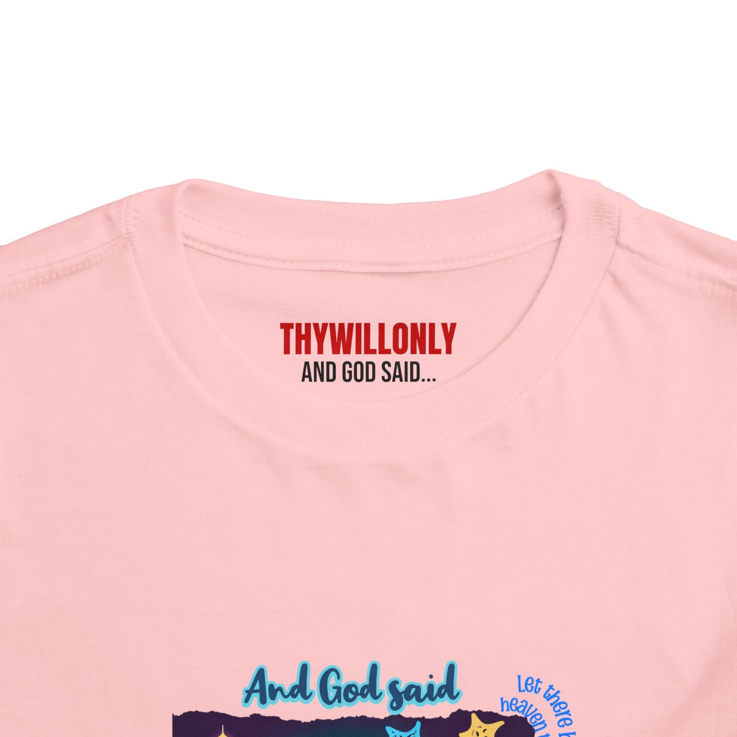 Creation Day 4 Toddler Tee: Lights in the Heavens