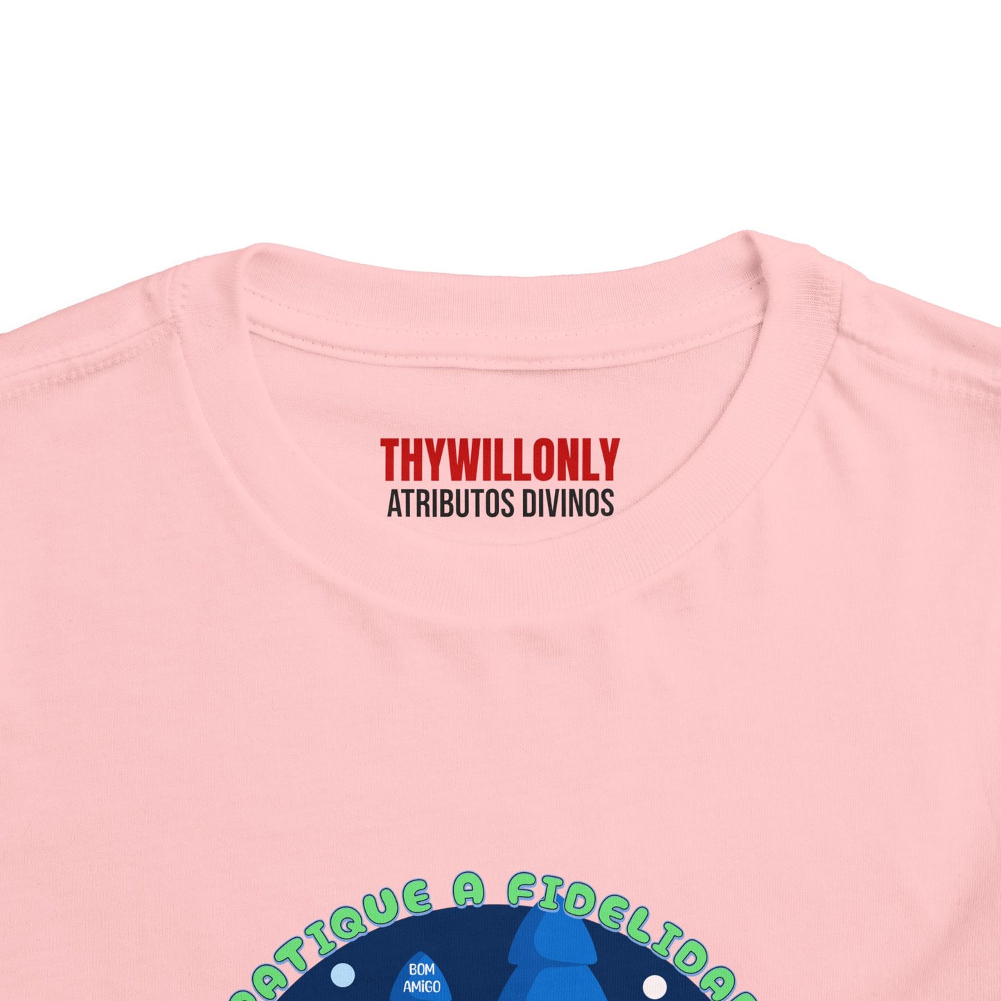 Gálatas 5:22 Camiseta Infantil: Fidelidade – Fruto do Espírito