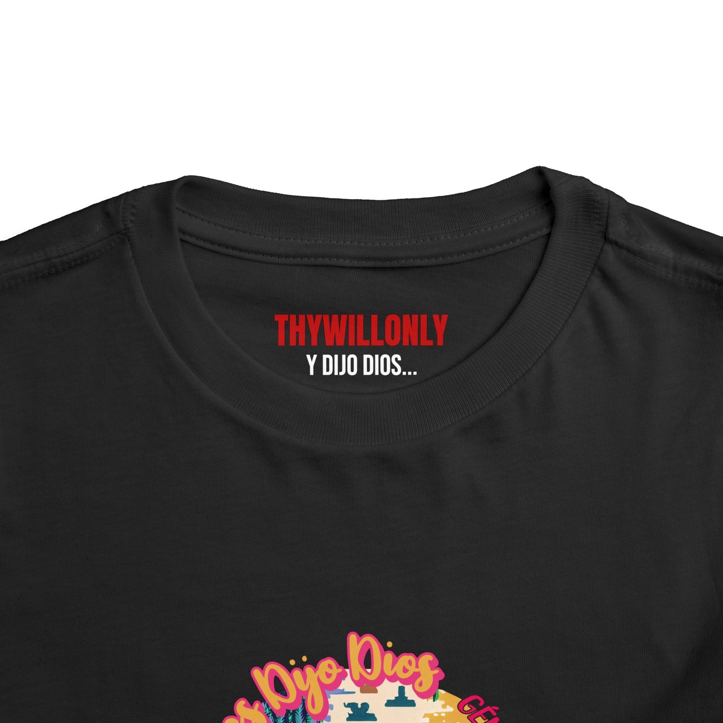 Día 6 de la Creación - Camiseta Infantil: Hecho a Su Imagen