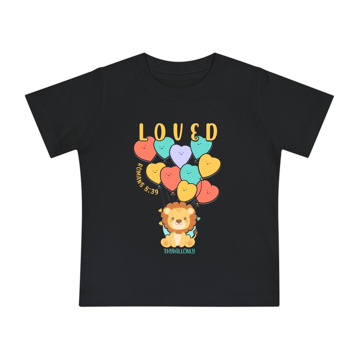 Romans 8:38 - Loved Baby Tee