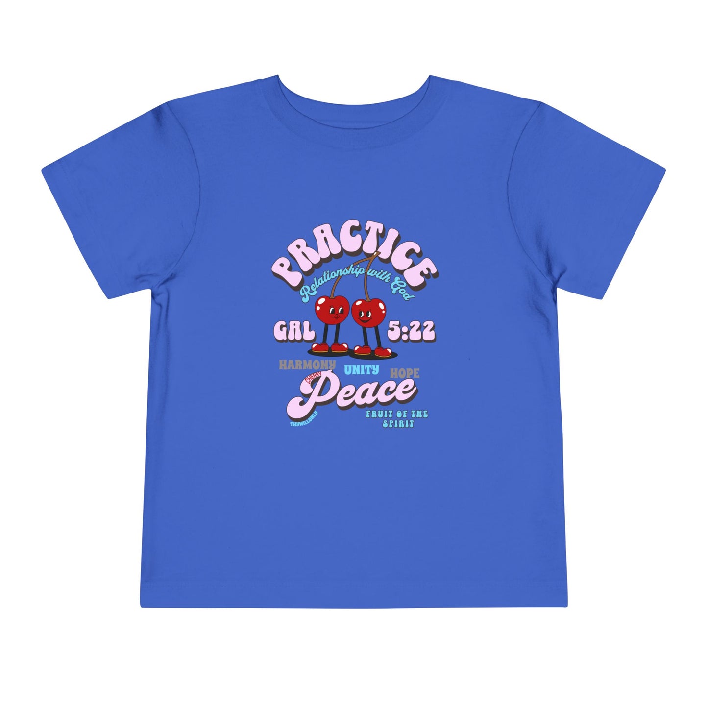 Galatians 5:22 Toddler Tee: Peace β Fruit of the Spirit