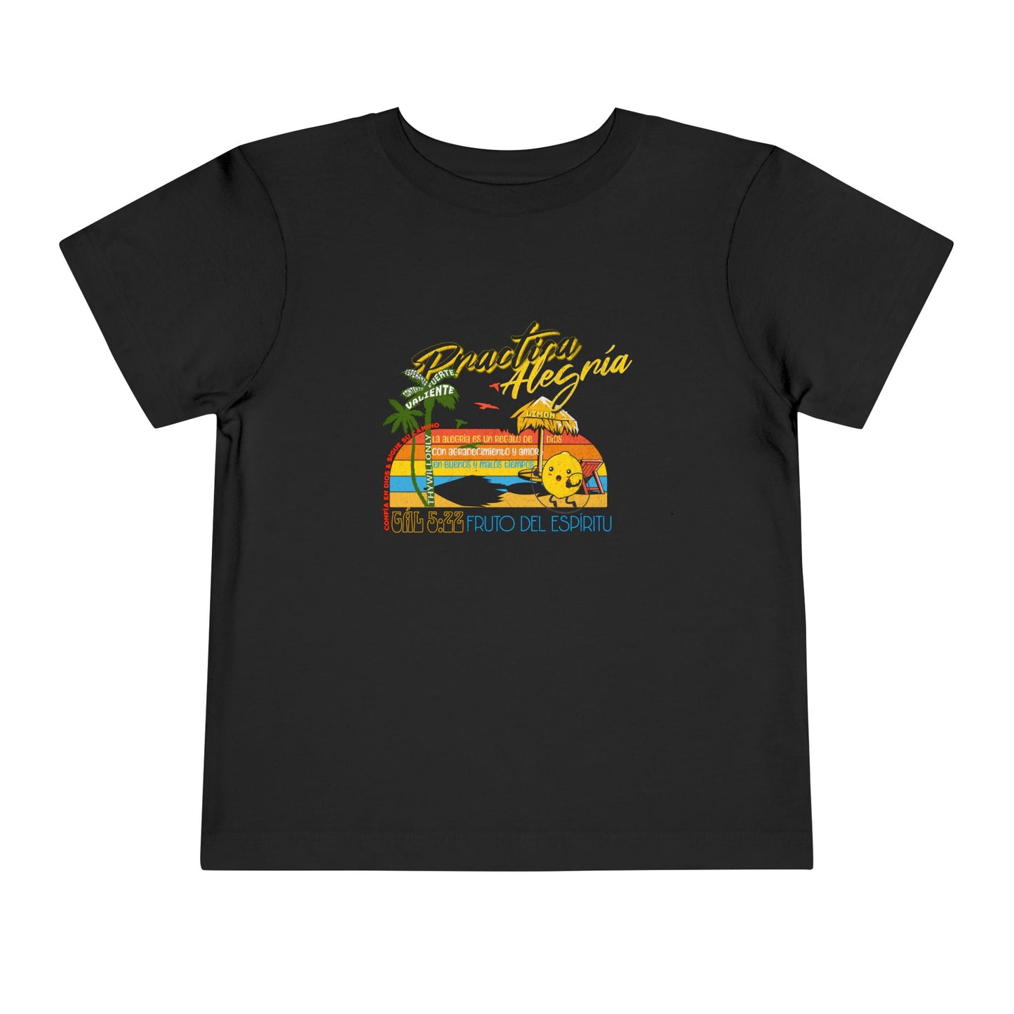 Gálatas 5:22 - Camiseta para Niños: Alegria – Fruto del Espíritu