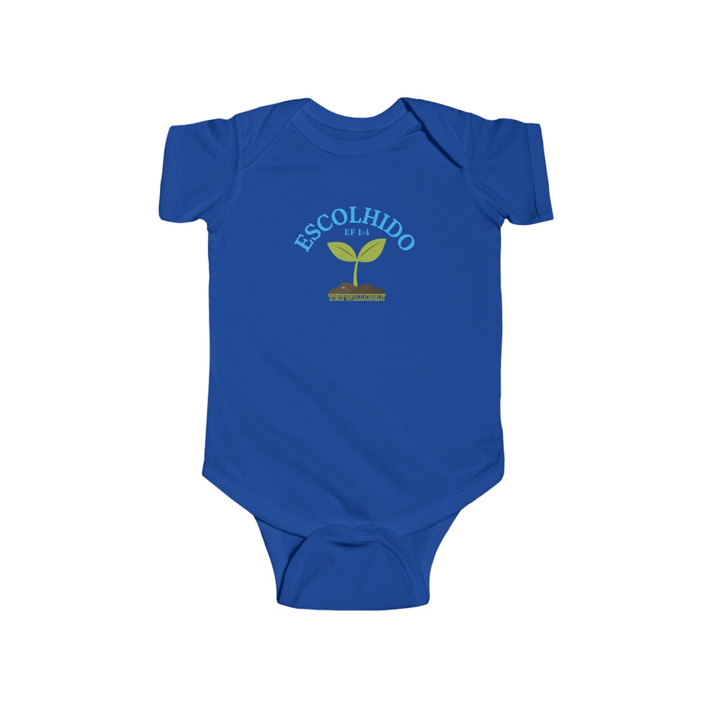 Efésios 1:4 - Body de Bebê Escolhido