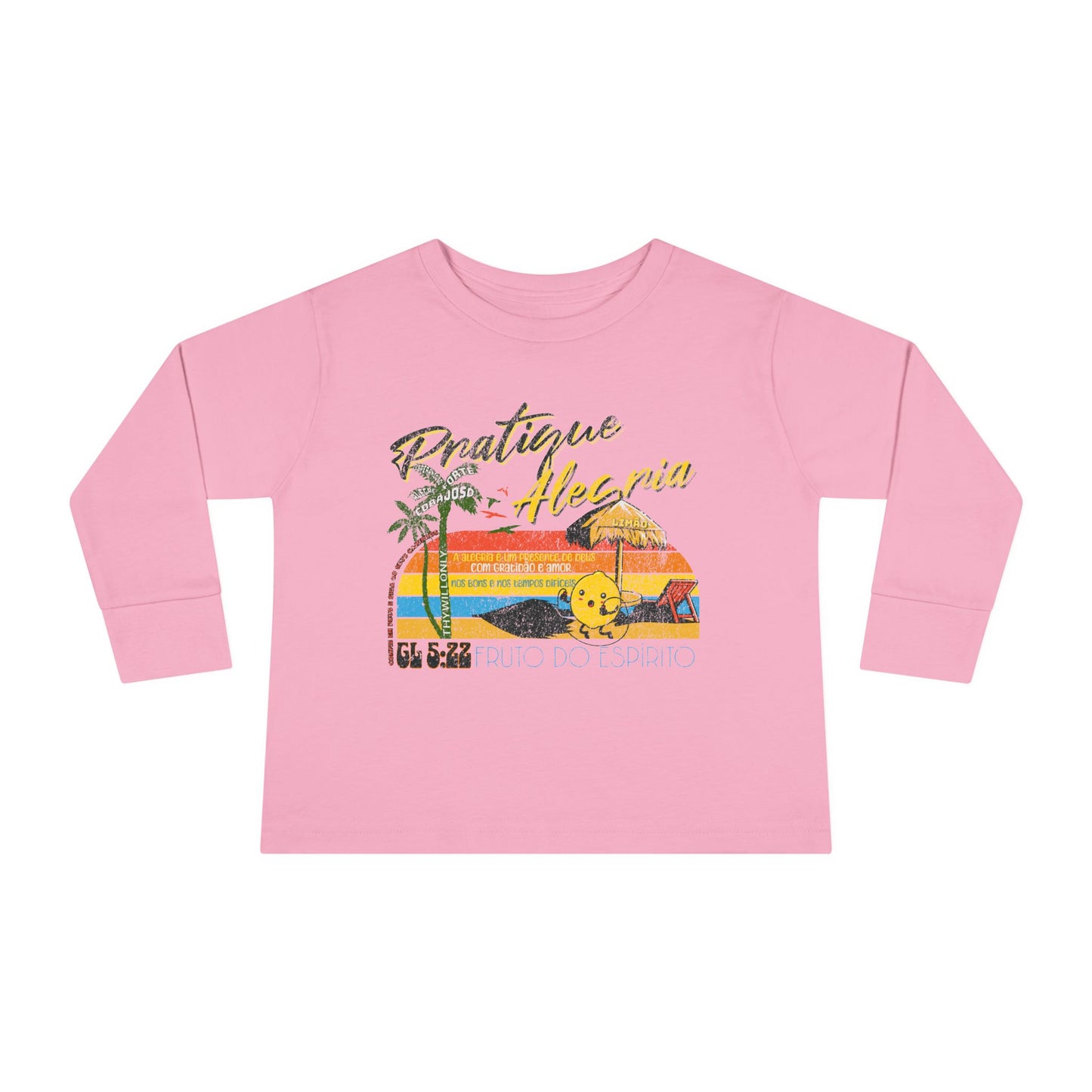 Gálatas 5:22 Camiseta Infantil: Alegria – Fruto do Espírito