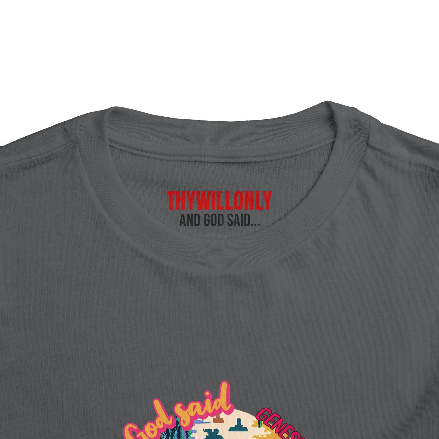 Creation Day 6 Toddler Tee: Made in His Image