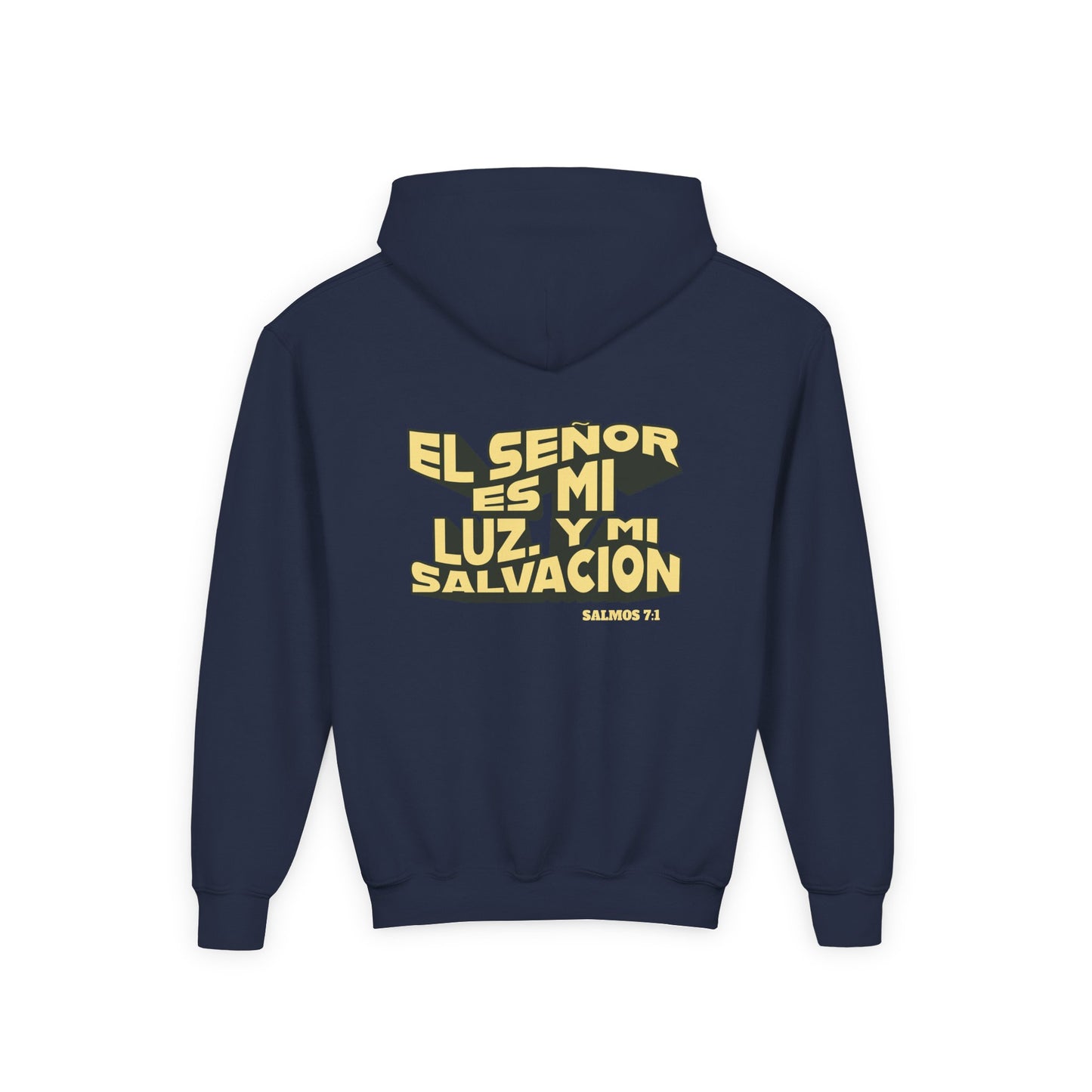 Salmos 27:1 - Sudadera Jovenes: El Señor es mi Luz