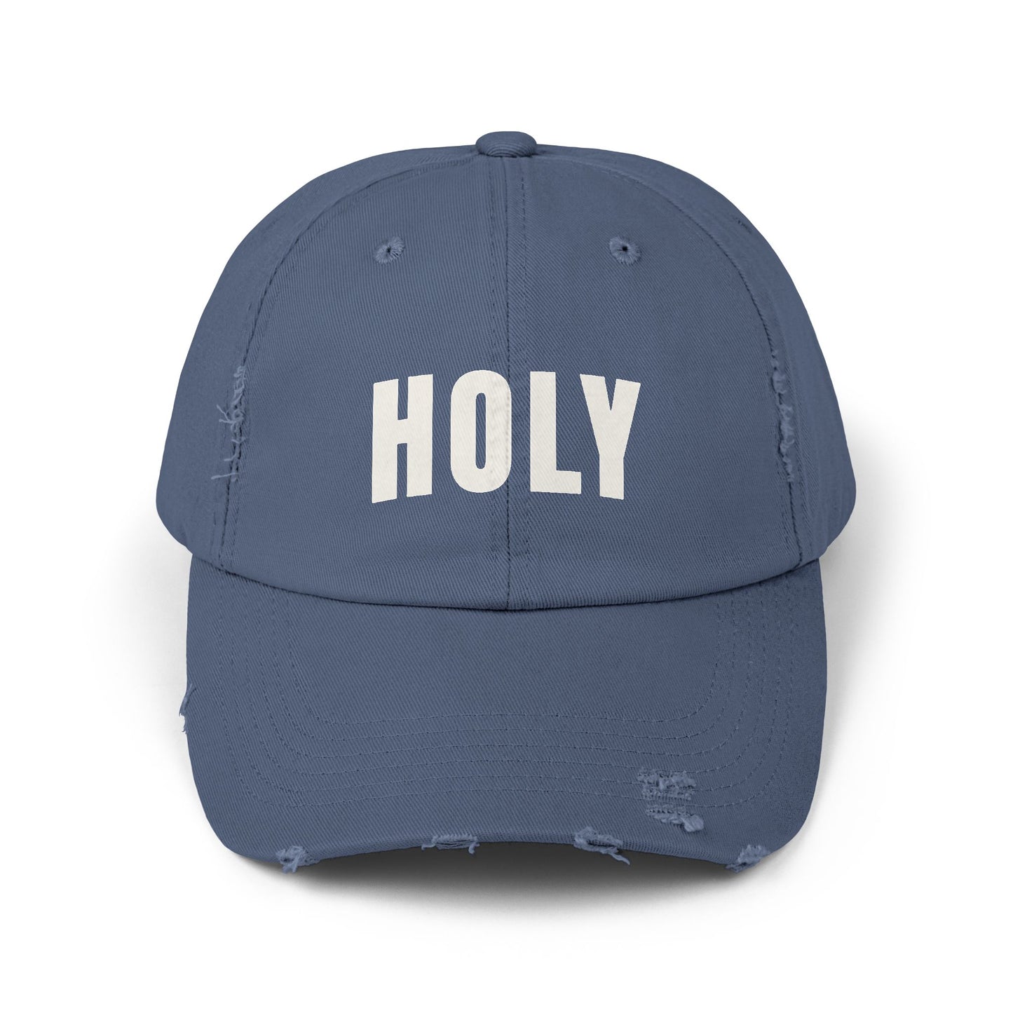 HOLY Distressed Cap – Set Apart in Him