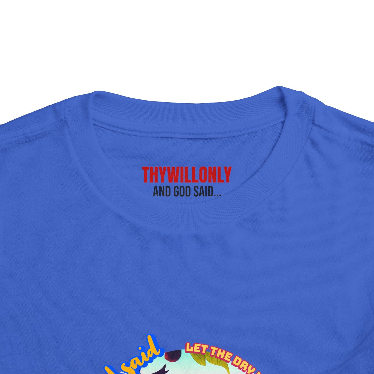 Creation Day 3 Toddler Tee: Land, Seas & Life
