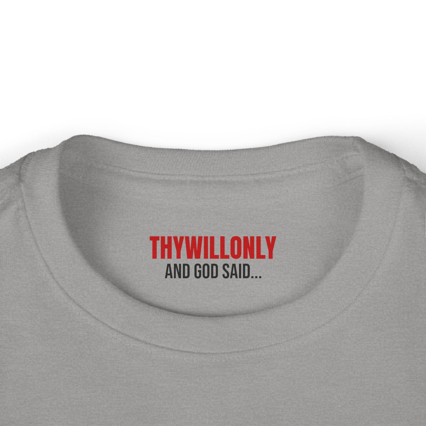 Creation Day 6 Toddler LS Tee: Made in His Image