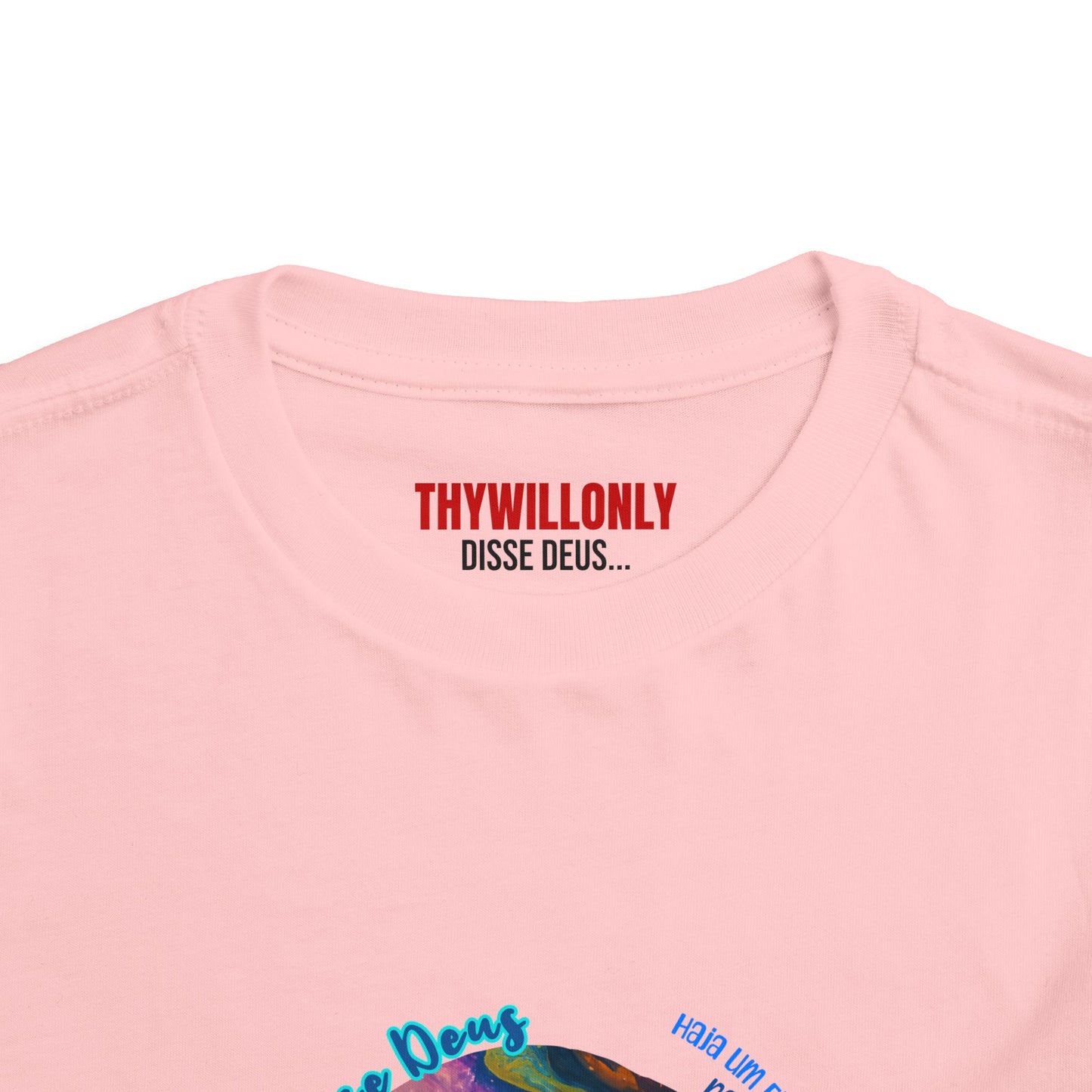Camiseta Infantil – Dia 2 da Criação: Céu Acima, Águas Abaixo