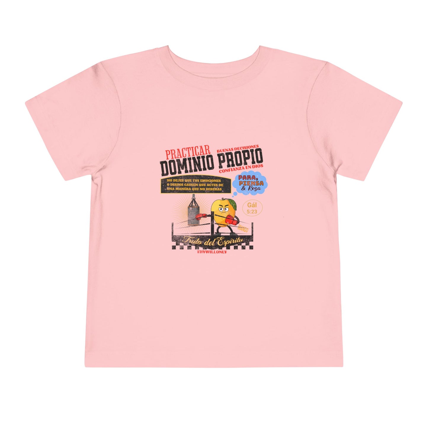 Gálatas 5:23 - Camiseta para Niños: Dominio Propio – Fruto del Espíritu