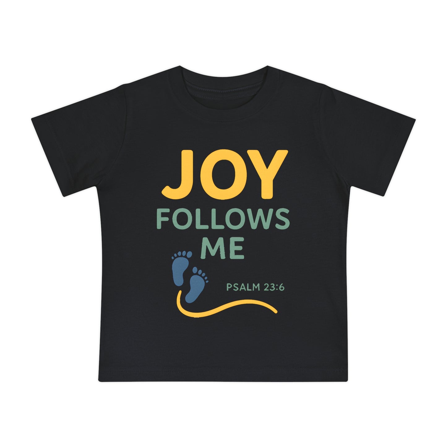 Psalm 23:6 - Joy Follows Me Baby Tee