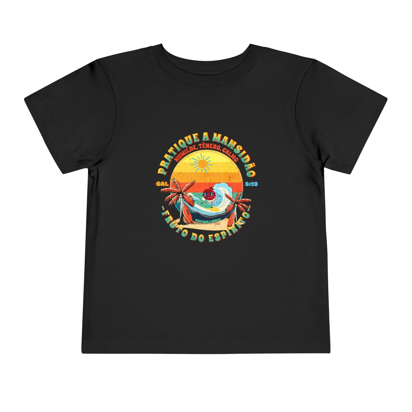 Gálatas 5:23 Camiseta Infantil: Mansidão – Fruto do Espírito