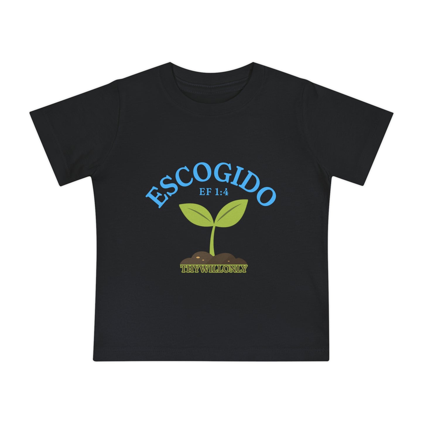 Efesios 1:4 - Camiseta para Bebé Escogido