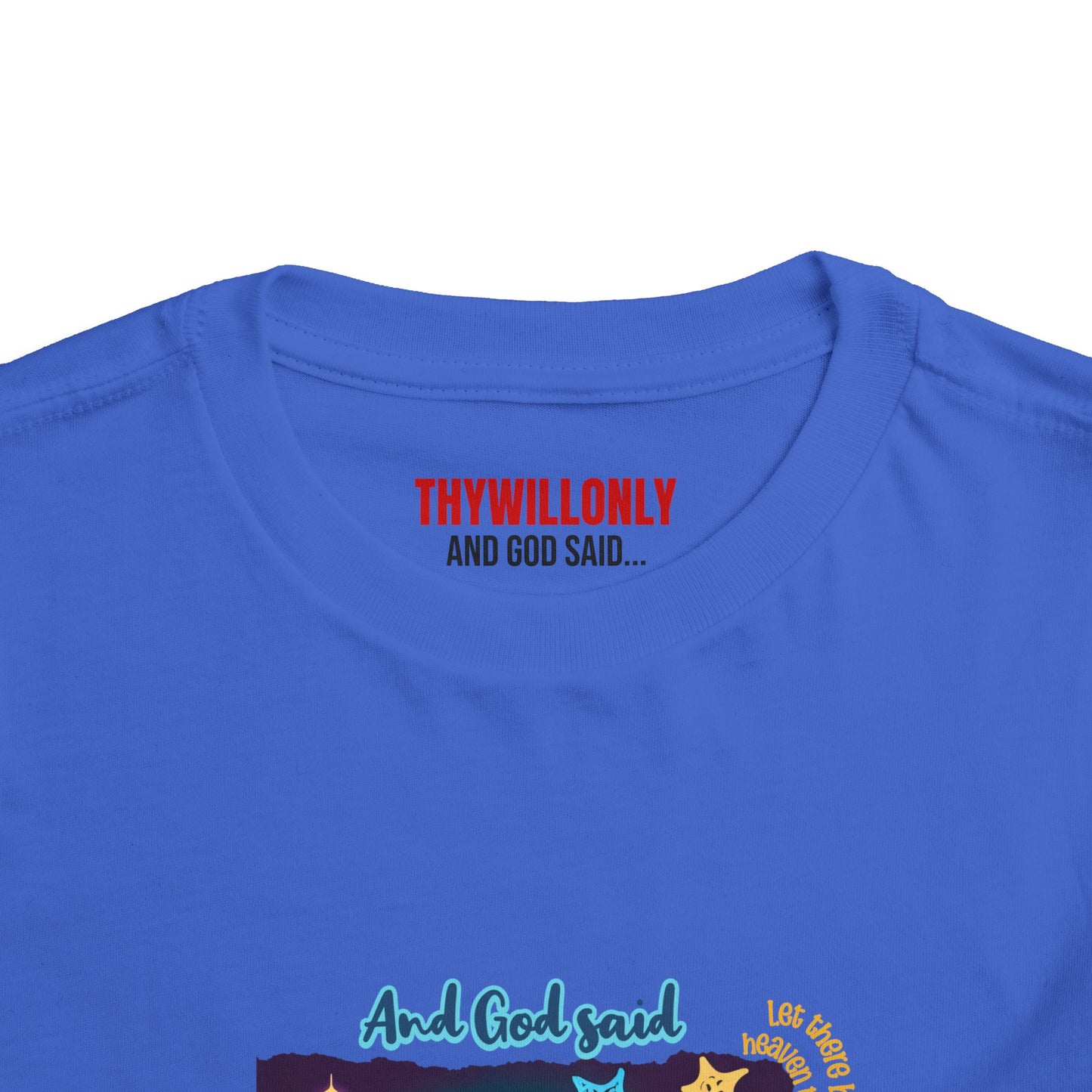 Creation Day 4 Toddler Tee: Lights in the Heavens