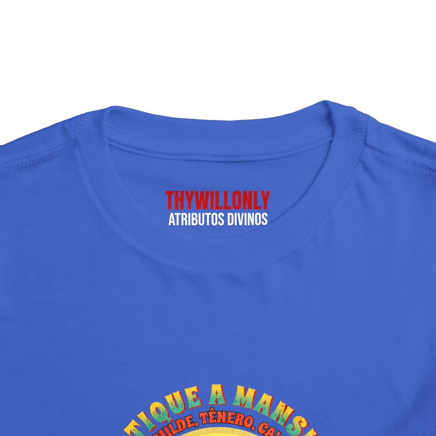 Gálatas 5:23 Camiseta Infantil: Mansidão – Fruto do Espírito