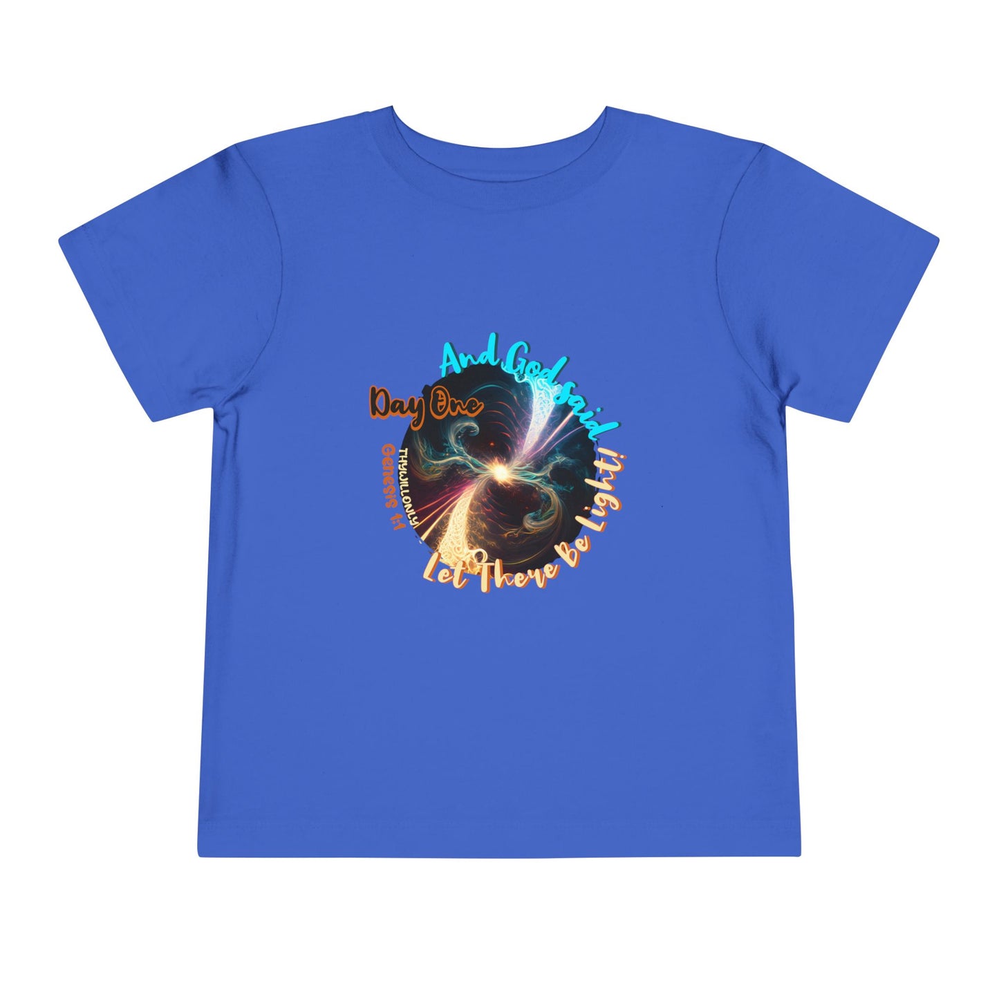 Creation Day 1 Toddler Tee: Let There Be Light