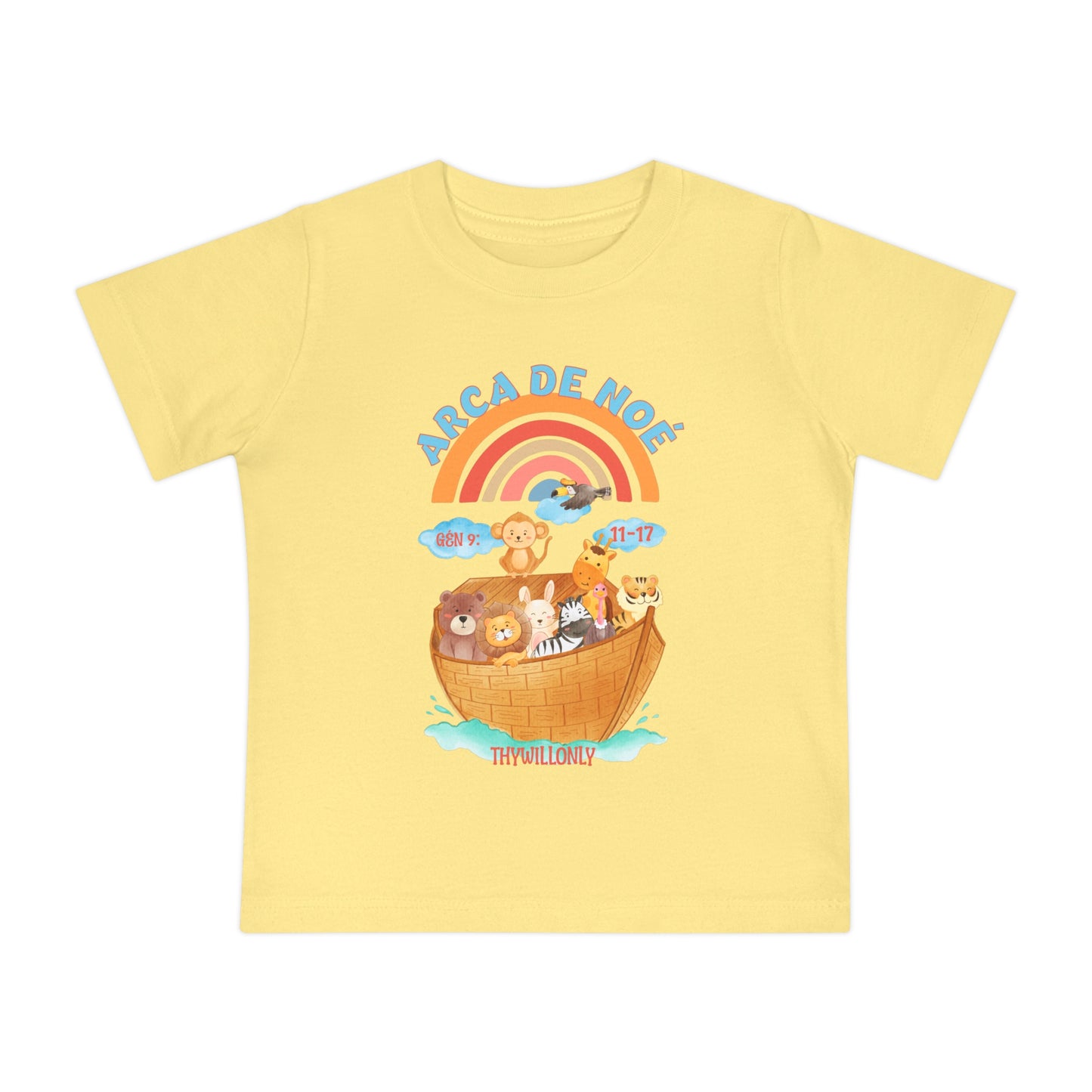 Genesis 9:13 - Camiseta para Bebé Arca de Noé – El Pacto de Dios Recordado