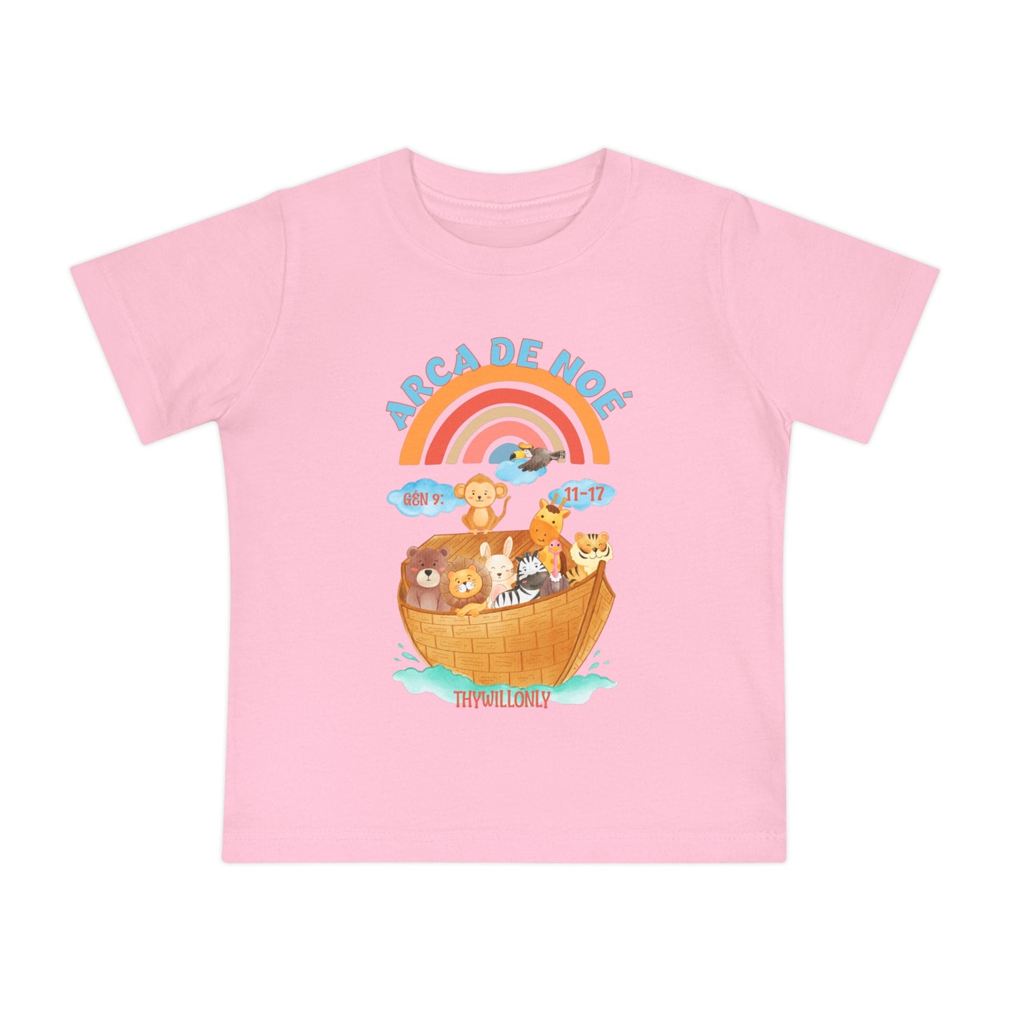 Genesis 9:13 - Camiseta para Bebé Arca de Noé – El Pacto de Dios Recordado