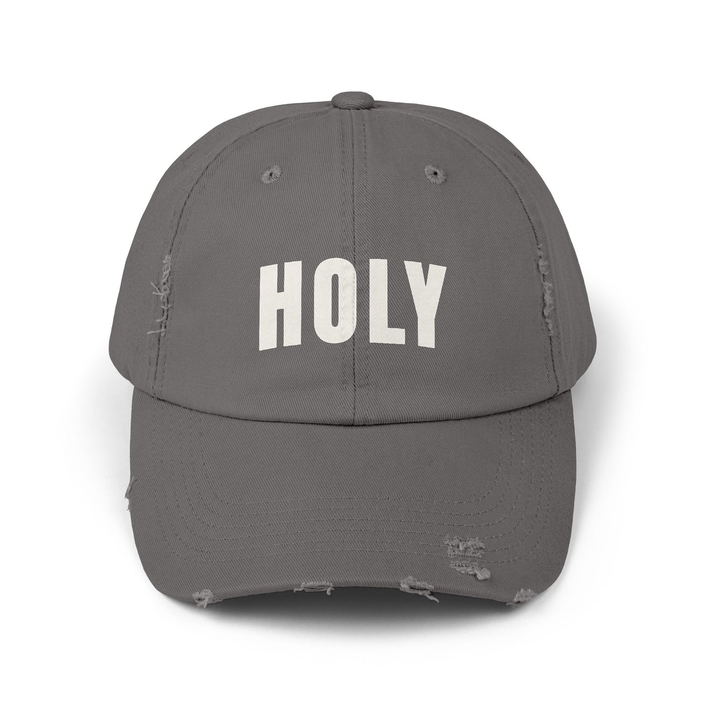 HOLY Distressed Cap – Set Apart in Him