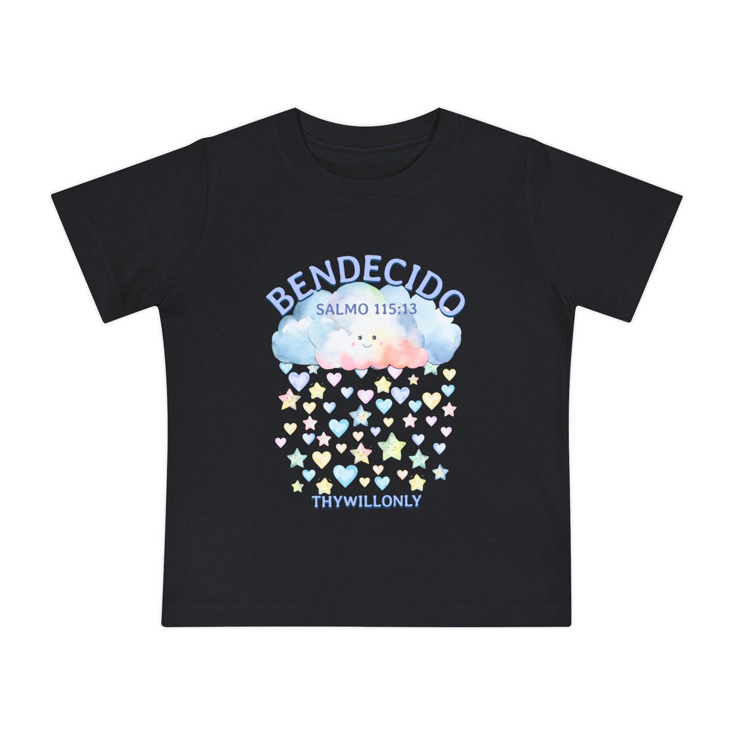 Salmo 115:13 - Camiseta para Bebé Bendecido