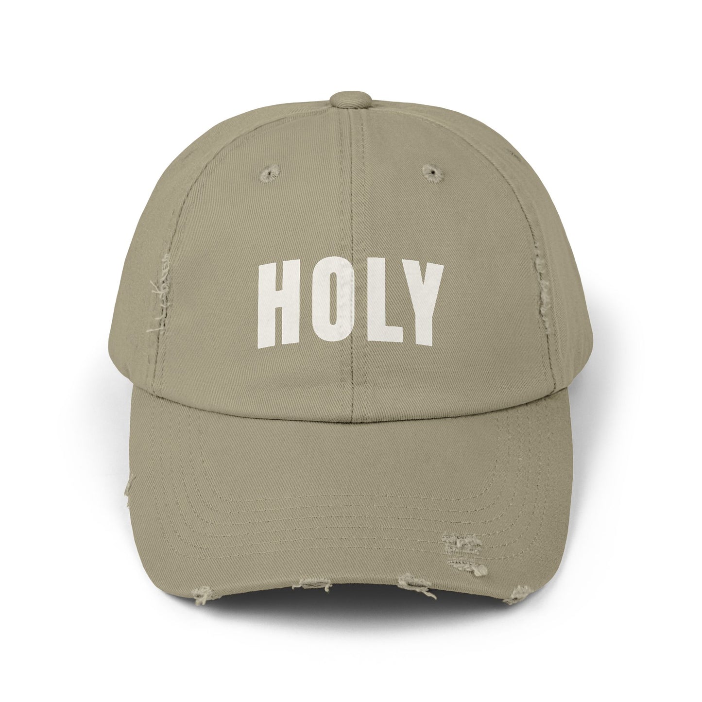 HOLY Distressed Cap – Set Apart in Him