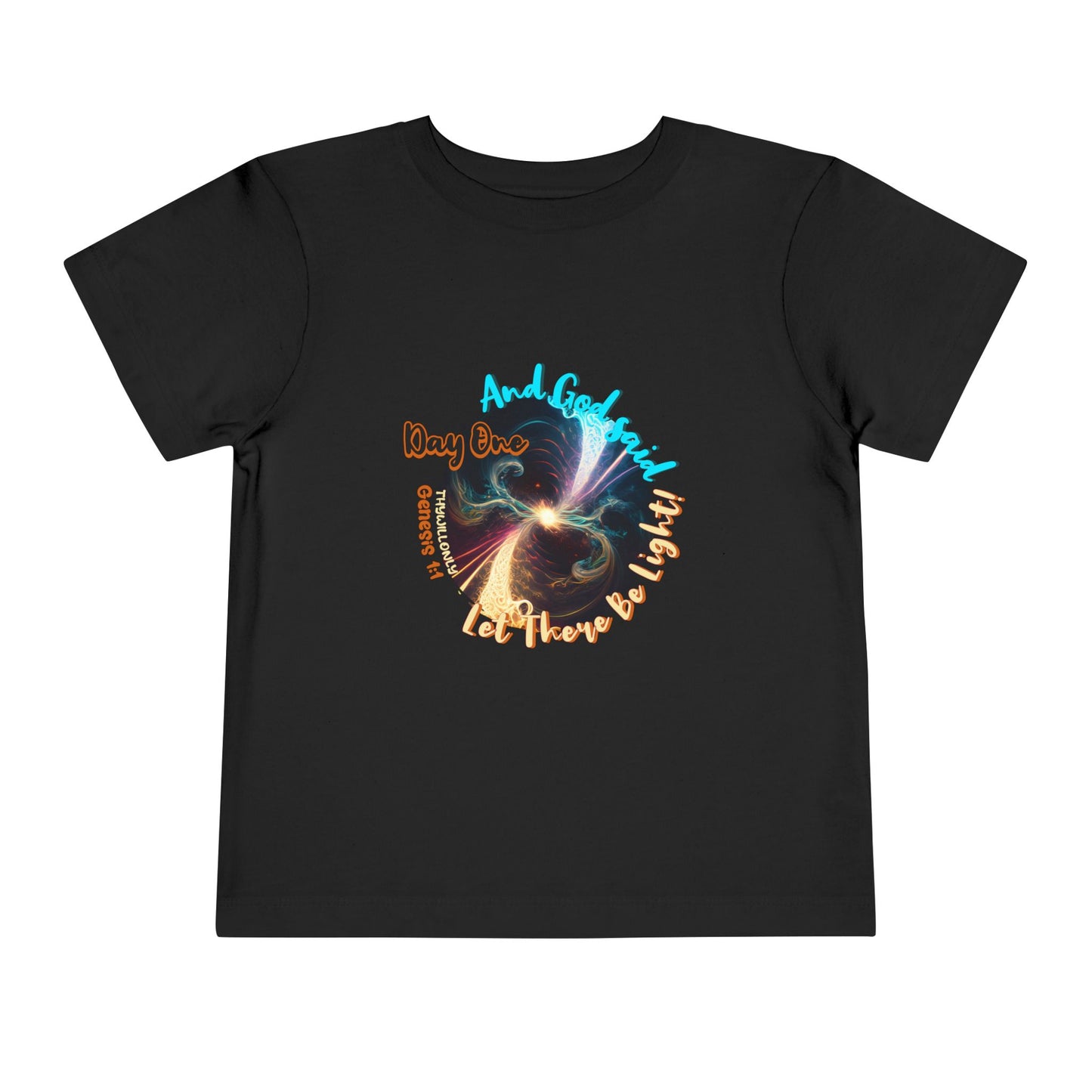 Creation Day 1 Toddler Tee: Let There Be Light