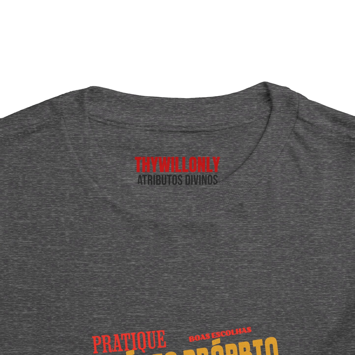 Gálatas 5:23 Camiseta Infantil: Domínio Próprio – Fruto do Espírito