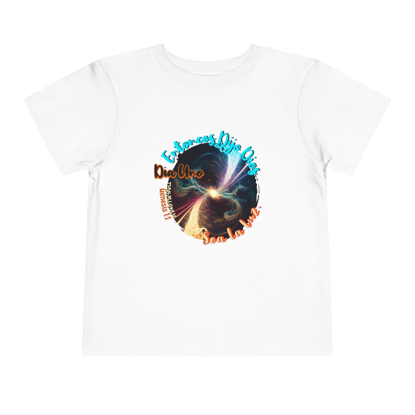 Día 1 de la Creación - Camiseta Infantil: Sea la Luz