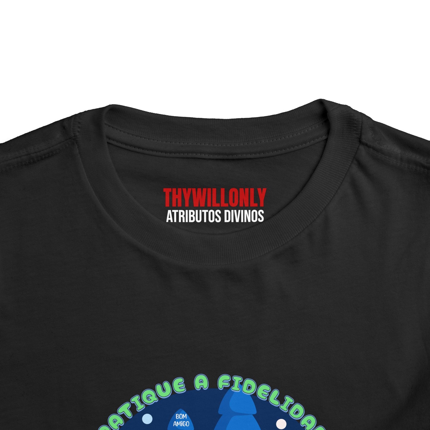 Gálatas 5:22 Camiseta Infantil: Fidelidade – Fruto do Espírito