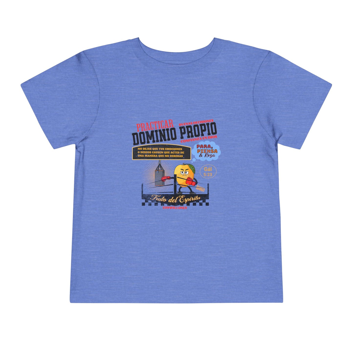 Gálatas 5:23 - Camiseta para Niños: Dominio Propio – Fruto del Espíritu