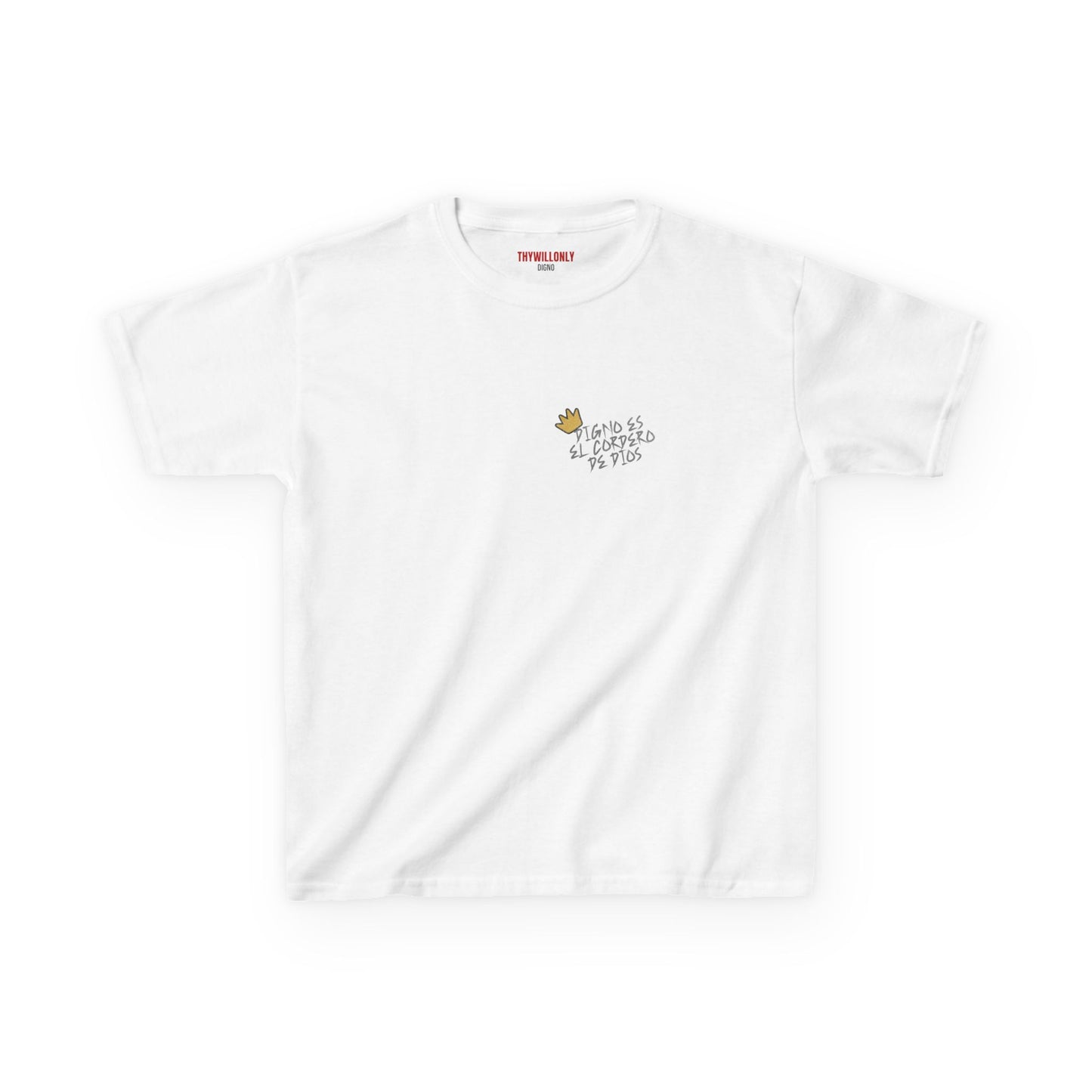 Apocalipsis 5:12 Camiseta Jovenes – Digno es el Cordero