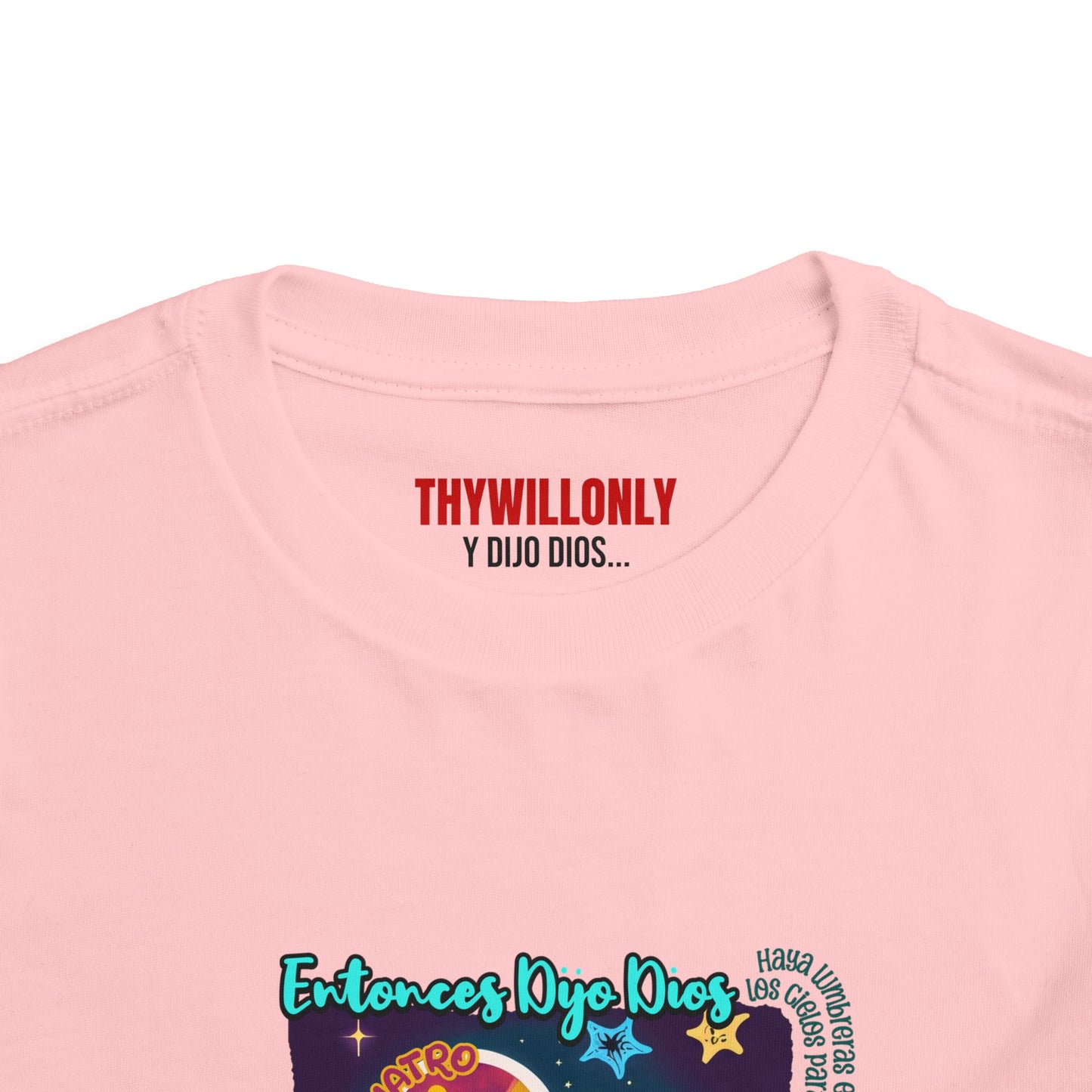 Día 4 de la Creación - Camiseta Infantil: Luces en los Cielos