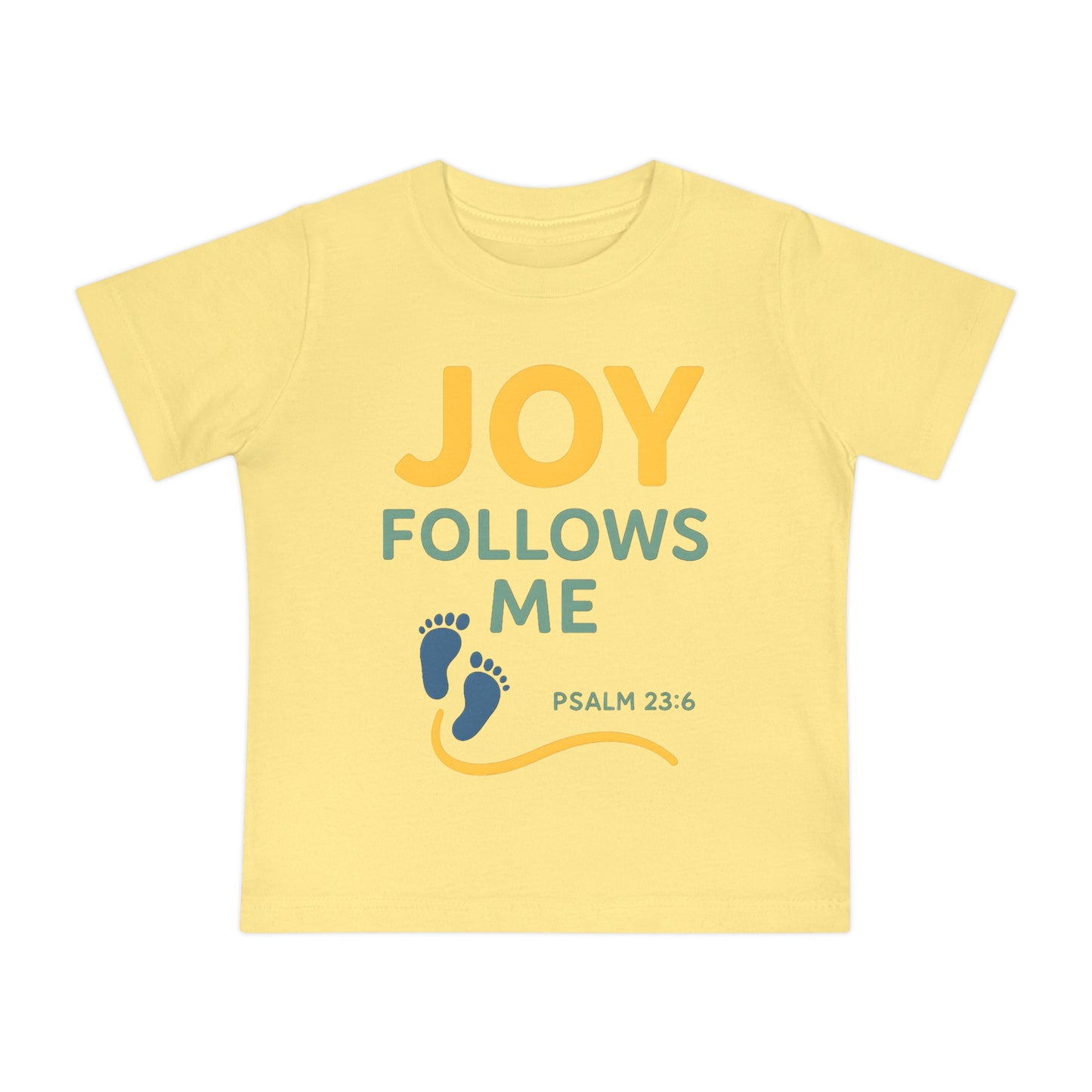 Psalm 23:6 - Joy Follows Me Baby Tee