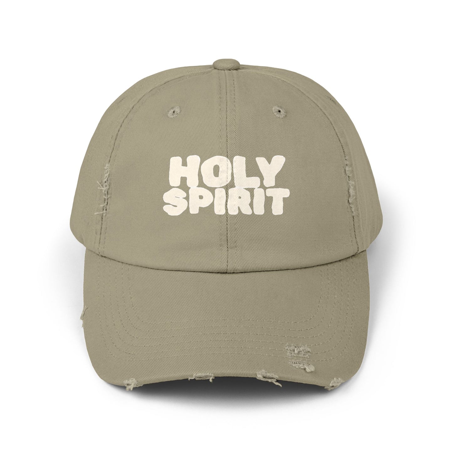 Holy Spirit Distressed Cap – Walk in Power & Peace