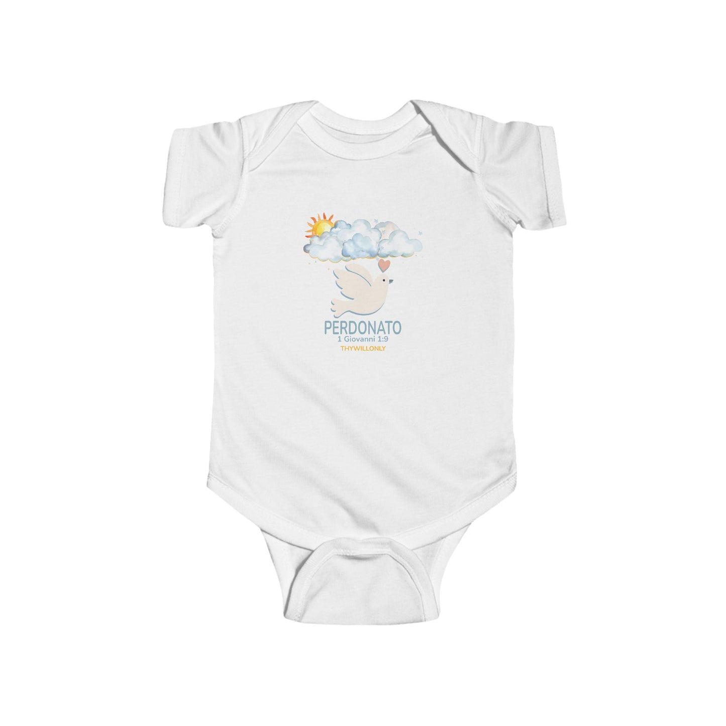 1 Giovanni 1:9 - Body Neonato Perdonato