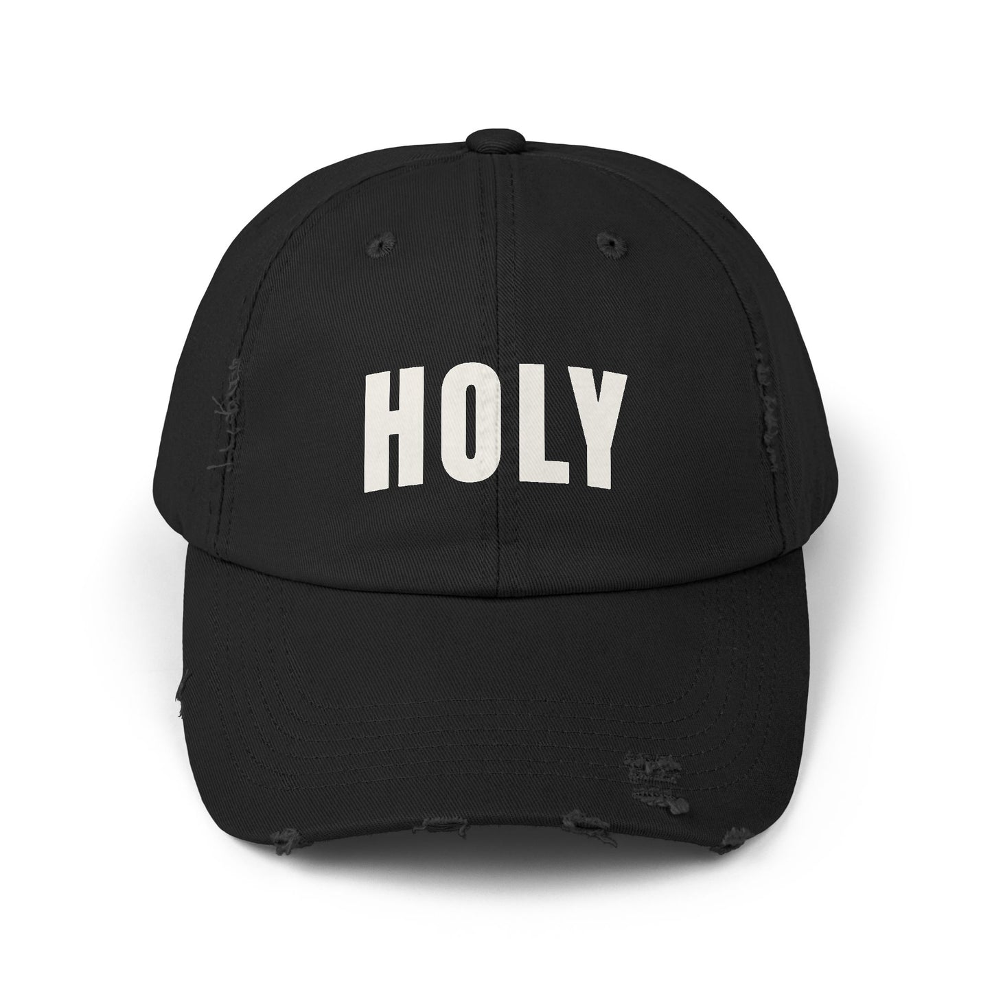 HOLY Distressed Cap – Set Apart in Him