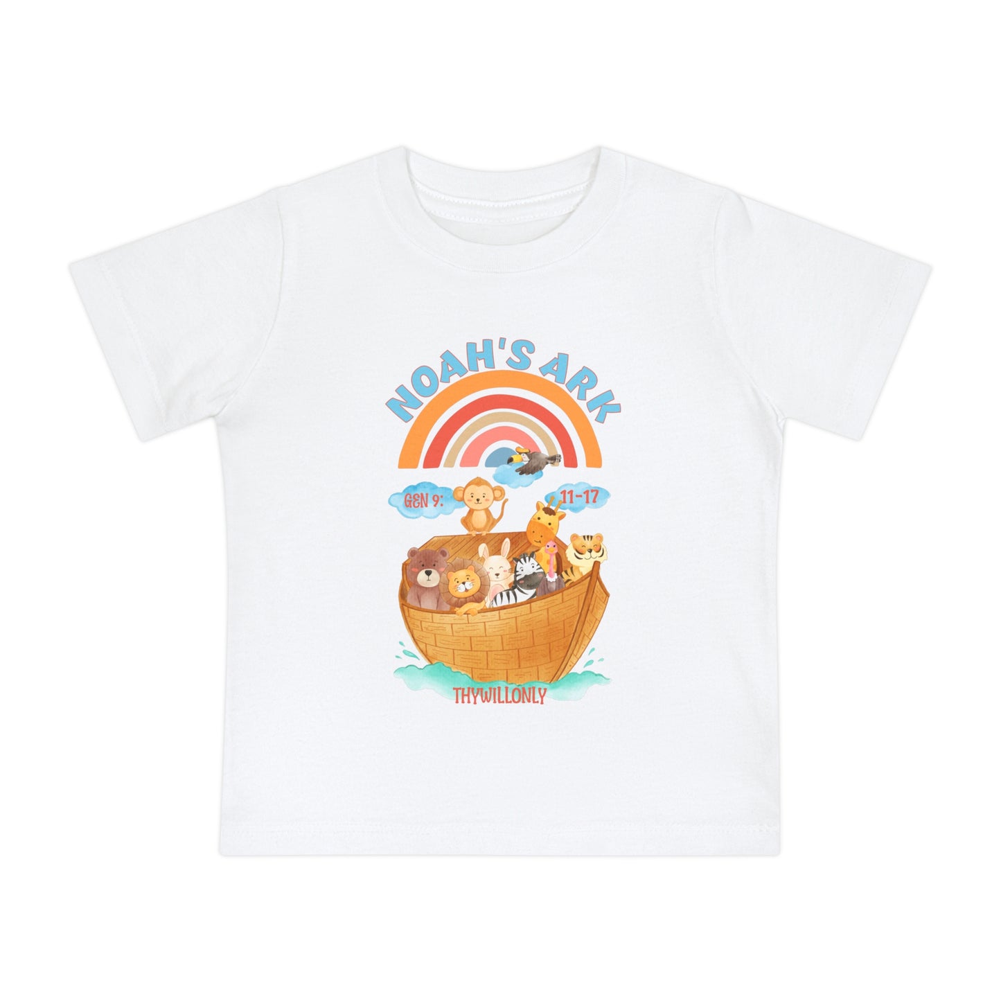Genesis 9:13 - Noah’s Ark Baby Tee – God’s Covenant Remembered